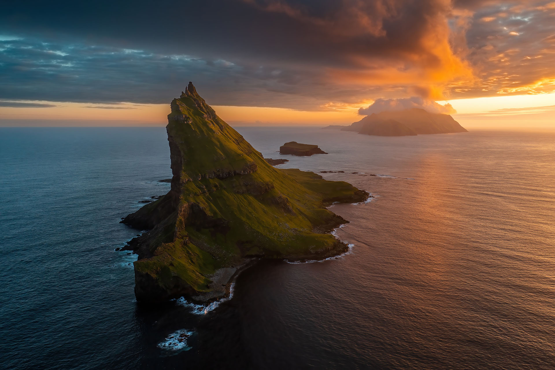 Midsummer at the Faroe Islands by Christian Rudolph